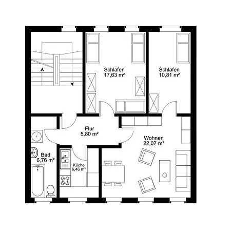Apartment Mobliertes Wohnen In